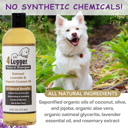 4Legger All Natural Organic Oatmeal Dog Shampoo for. Chosen for real quality, fits naturally into
