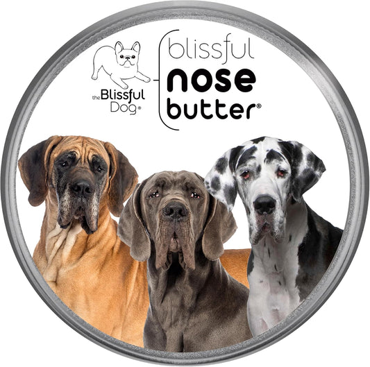 The Blissful Dog Great Dane Nose Butter, Versatile Dog Nose Balm for Dry Nose, Handcrafted Nose