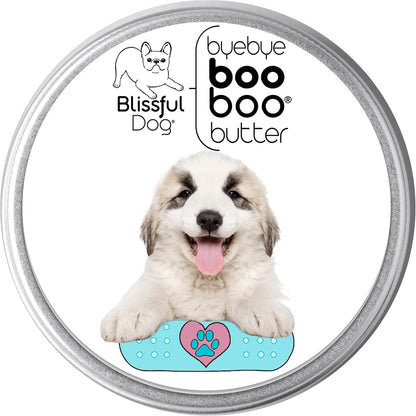 The Blissful Dog 2 oz TIN Great Pyrenees Booboo Butter