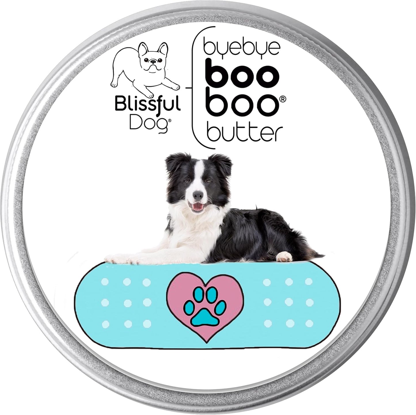 The Blissful Dog 4 oz TIN Border Collie Booboo Butter