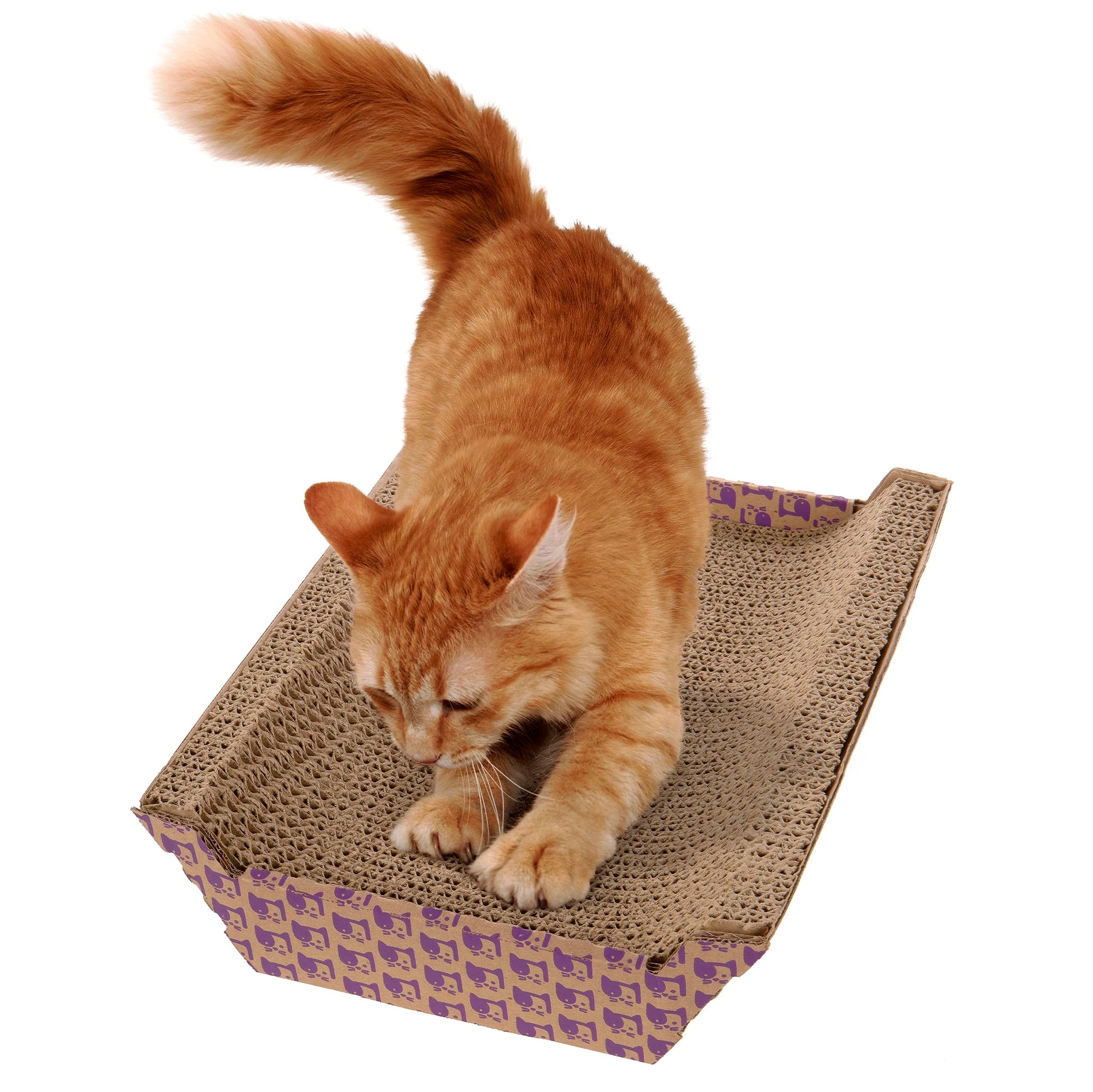 SmartyKat Super Scratcher Chaise Corrugated Cat. Chosen for real quality, fits naturally into