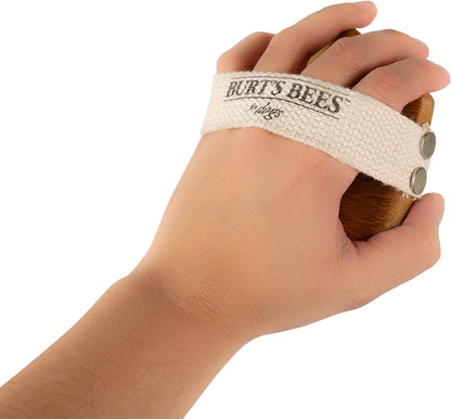 Burt's Bees for Pets Palm Brush with Hemp Bristles | Best Ergonomic Dog Brush To Groom Large Dogs | Easy to Hold Dog Brush Handle Reduces Stress On Your Wrist | Ideal for Daily Grooming, 24 Pack