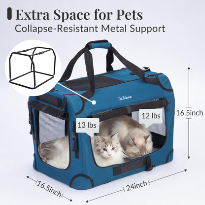 PetMasion Extra Large Cat Carrier for 2 Cats. Chosen for real quality, fits naturally into modern