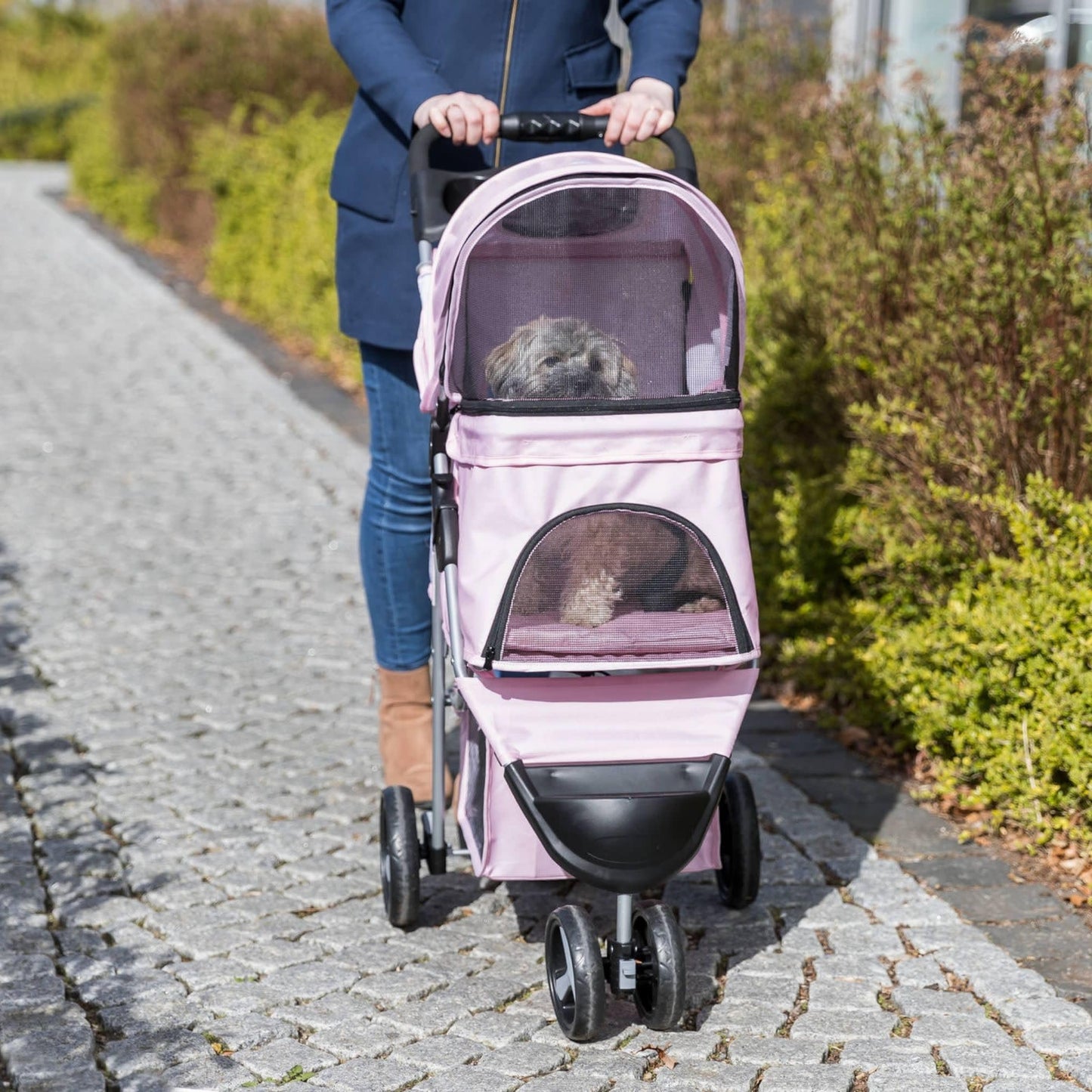 Trixie Foldable Pet Stroller for Cats and Dogs. Chosen for real quality, fits naturally into modern