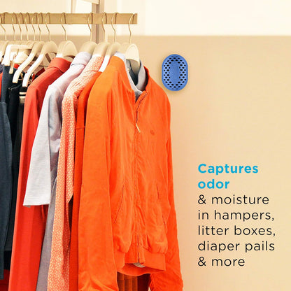 remodeez Litter Box Deodorizer and Cat Odor Eliminator, Activated Charcoal Bags, Charcoal Air Purifiers, Pet Odor & Moisture Absorber