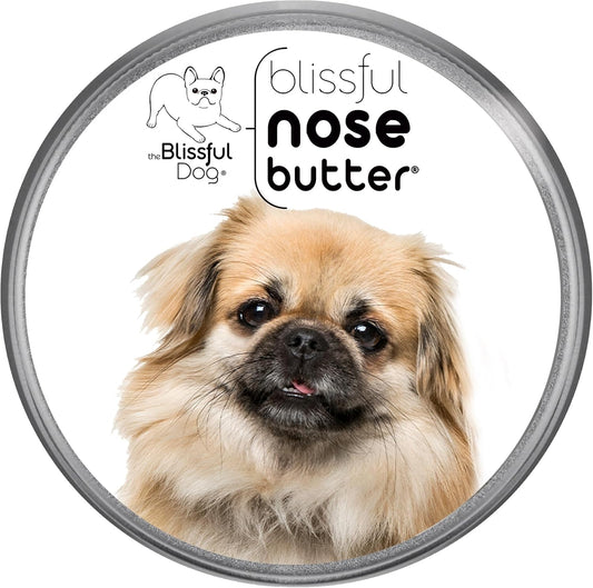 The Blissful Dog Tibetan Spaniel Nose Butter for Dry, Cracked Skin, Lick-Safe Dog Nose Balm with