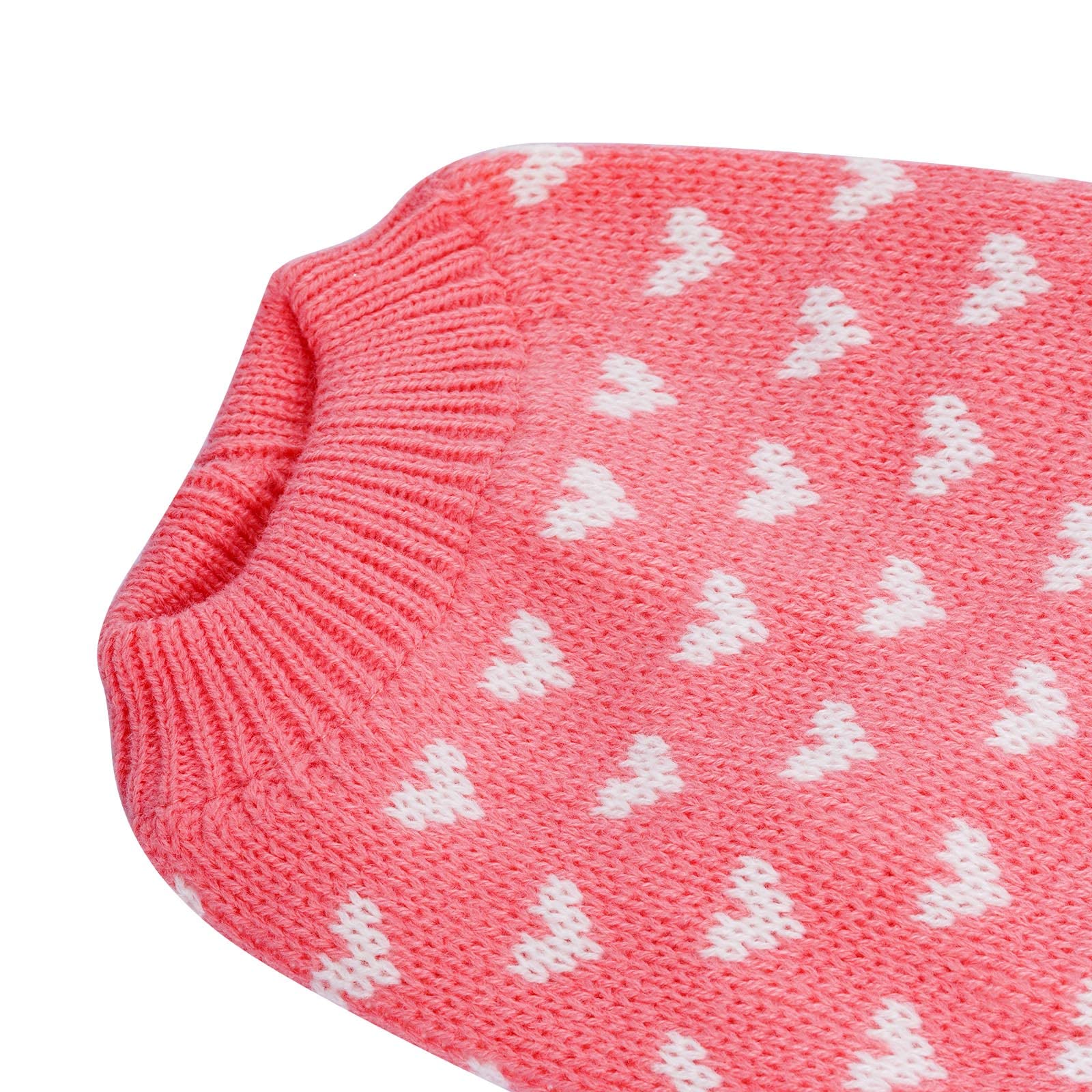 Dxhycc Dog Knitted Sweater Heart Puppy Sweater Warm. Chosen for real quality, fits naturally into