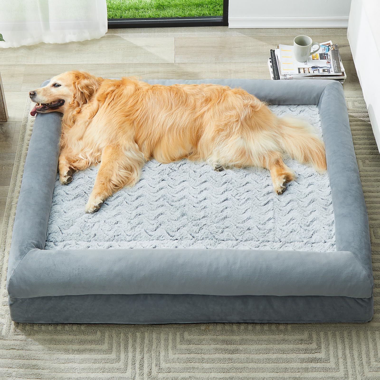 WNPETHOME XL Extra Large Orthopedic for Senior Dog Bed. Chosen for real quality, fits naturally