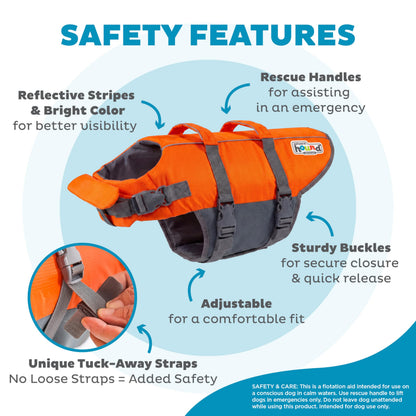 Outward Hound Granby Splash Dog Life Jacket. Chosen for real quality, fits naturally into modern