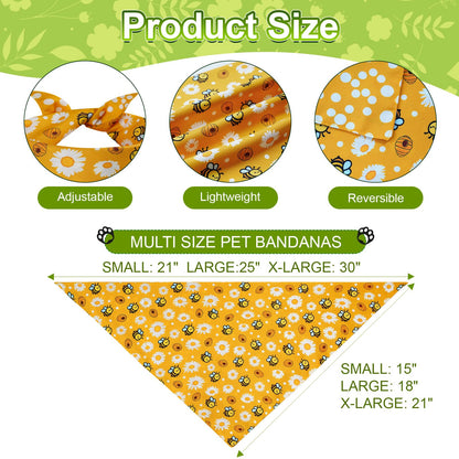 Agroon Spring Summer Dog Bandanas Large 3PCS. Chosen for real quality, fits naturally into modern