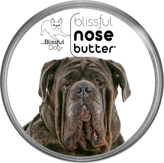 The Blissful Dog Neapolitan Mastiff Nose Butter for Dry, Cracked Skin, Lick-Safe Dog Nose Balm with