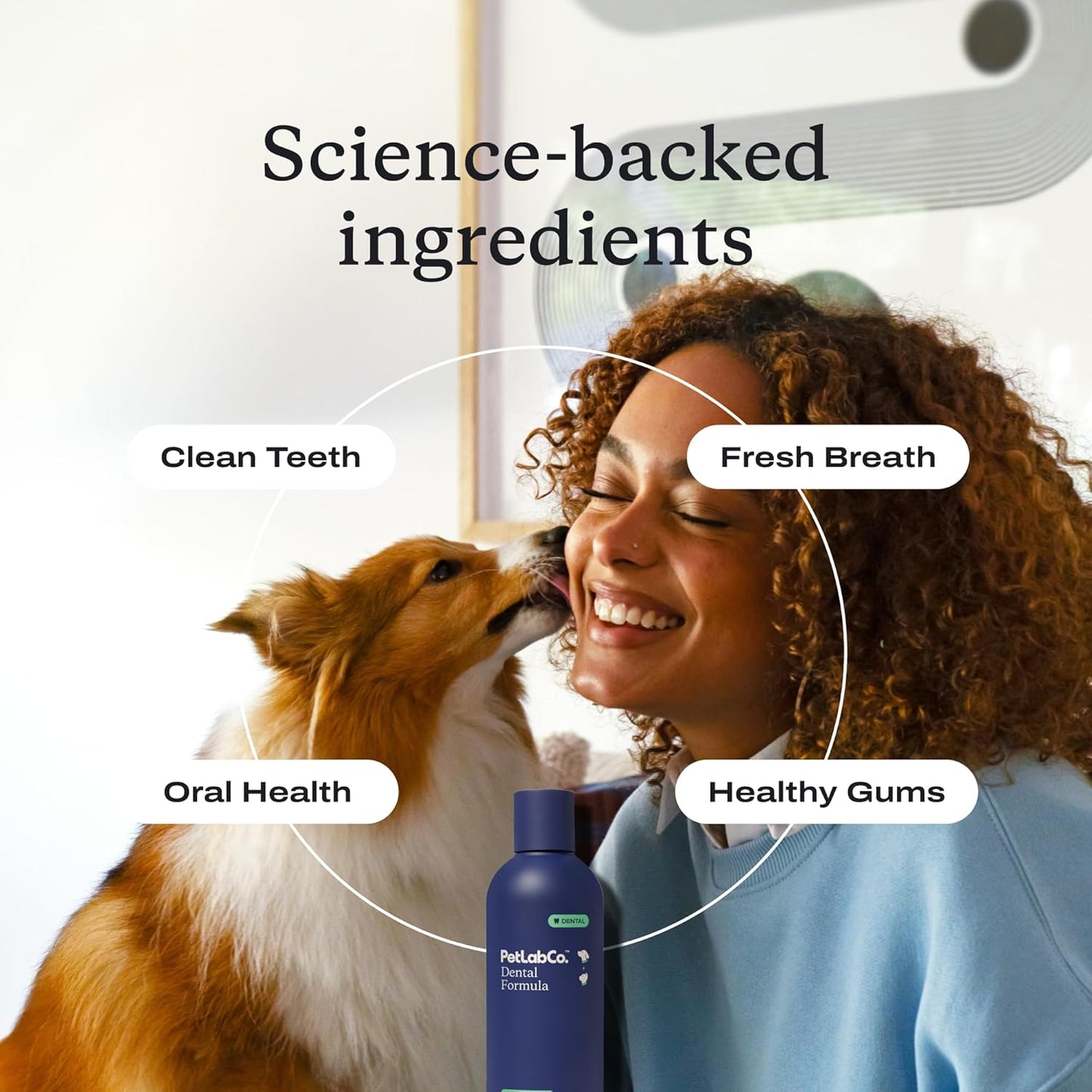 PetLab Co. Dog Dental Formula - Keep Dog Breath Fresh and Teeth Clean - Supports Gum Health - Dog Water Additive Dental Care Targets Tartar - 2pack