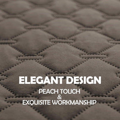 gogobunny 100% Double Sided Waterproof Dog Blanket Soft Pet Bed Cover Reversible Protect Furniture Couch Sofa Car for Puppy Cat Kids (Dark Walnut/Light Walnut, 30x80 Inch (Pack of 1))