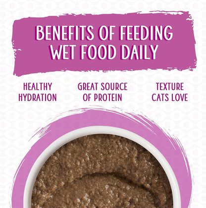 Weruva Wet Cat Food, Tic Tac Whoa with Tuna and Salmon Pate, 3oz Can, Pack of 12