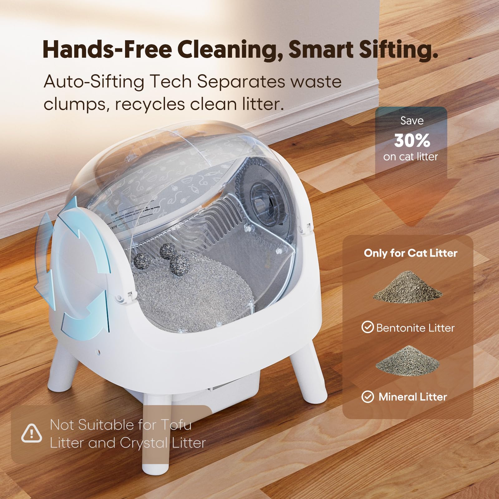 Self Cleaning Cat Litter Box. Chosen for real quality, fits naturally into modern pet homes.