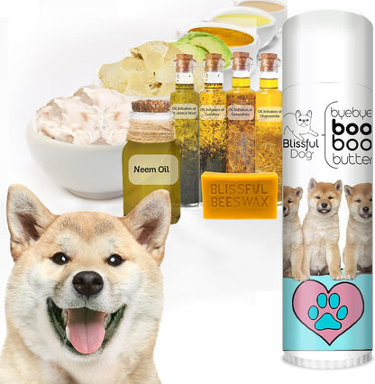 The Blissful Dog .50 oz Tube Shiba Inu Booboo Butter