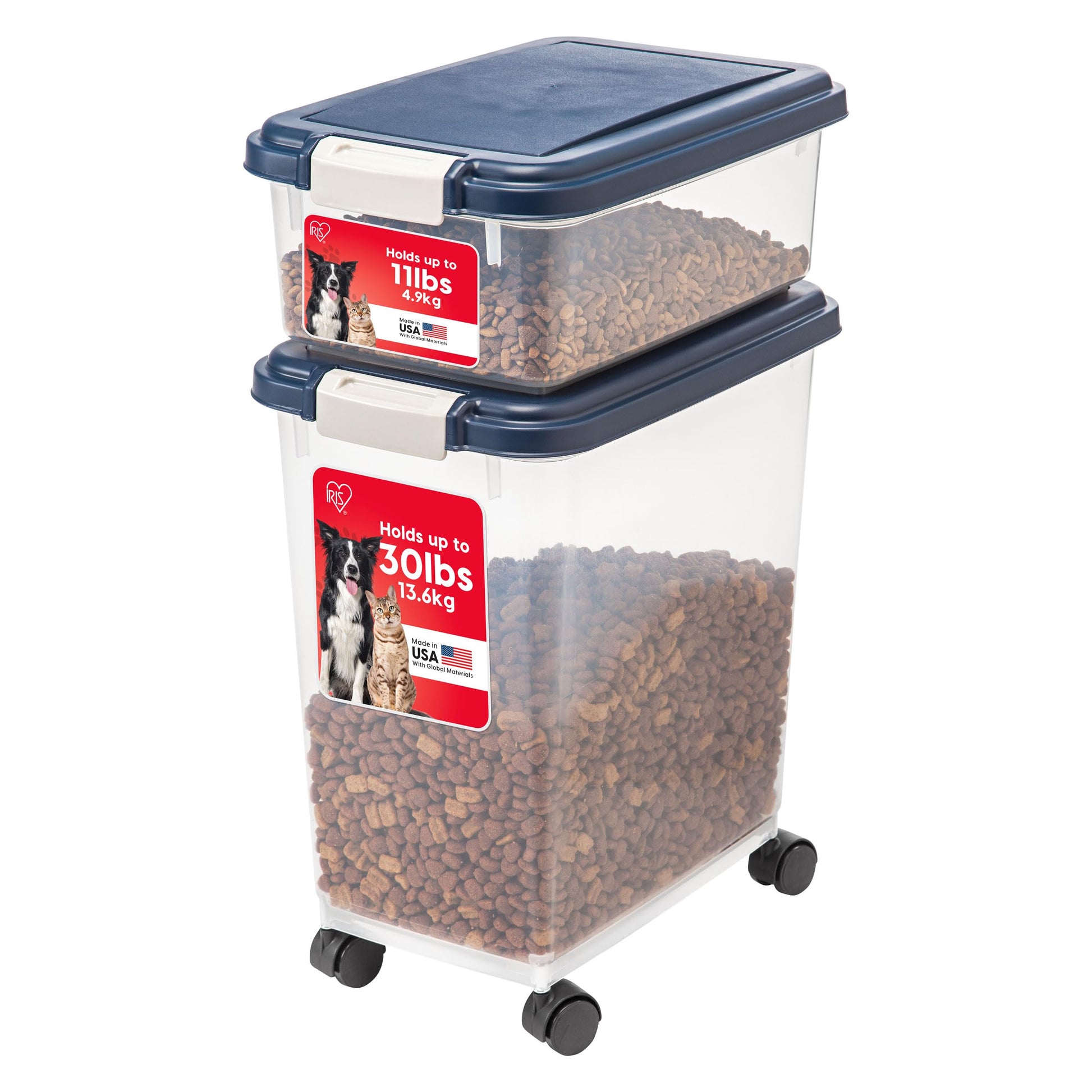 IRIS USA Dog Food Storage Container. Chosen for real quality, fits naturally into modern pet homes.