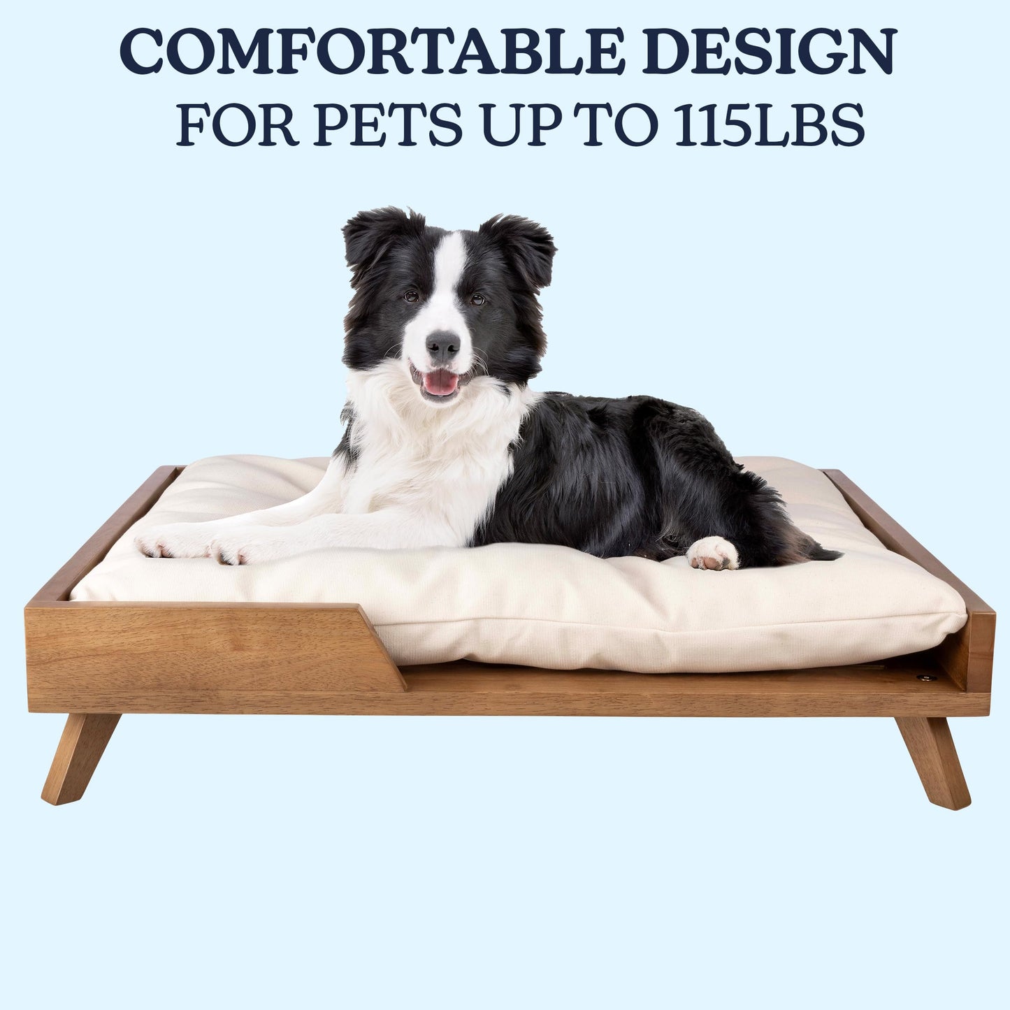 PETMAKER Elevated Dog Bed for Medium to Large Pets. Chosen for real quality, fits naturally into