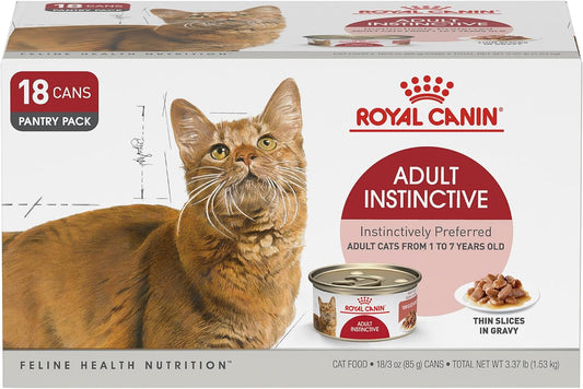 Royal Canin® Feline Health Nutrition™ Adult Instinctive Thin Slices In Gravy Canned Cat Food, 3 oz
