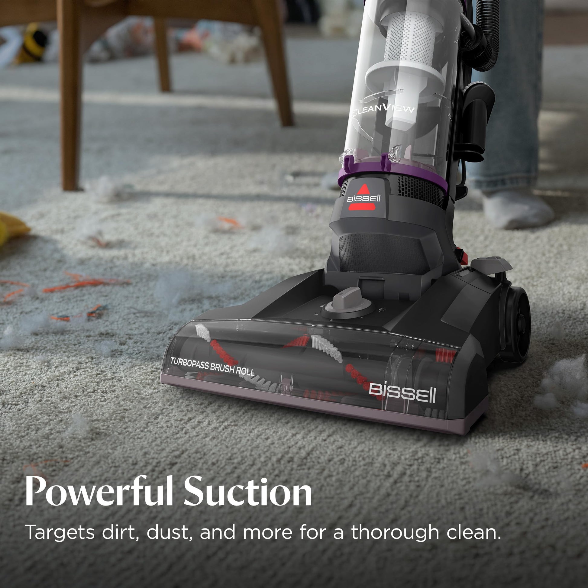 Bissell CleanView Upright Vacuum. Chosen for real quality, fits naturally into modern pet homes.
