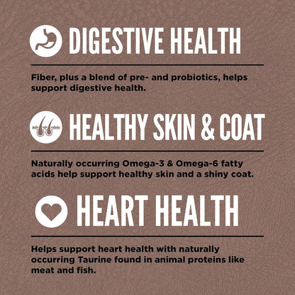 ORIJEN Grain Free High Protein Premium Dry Cat Food Regional Red Recipe 4lb Bag