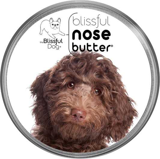 The Blissful Dog Labradoodle Nose Butter for Dry, Cracked Skin, Lick-Safe Dog Nose Balm with