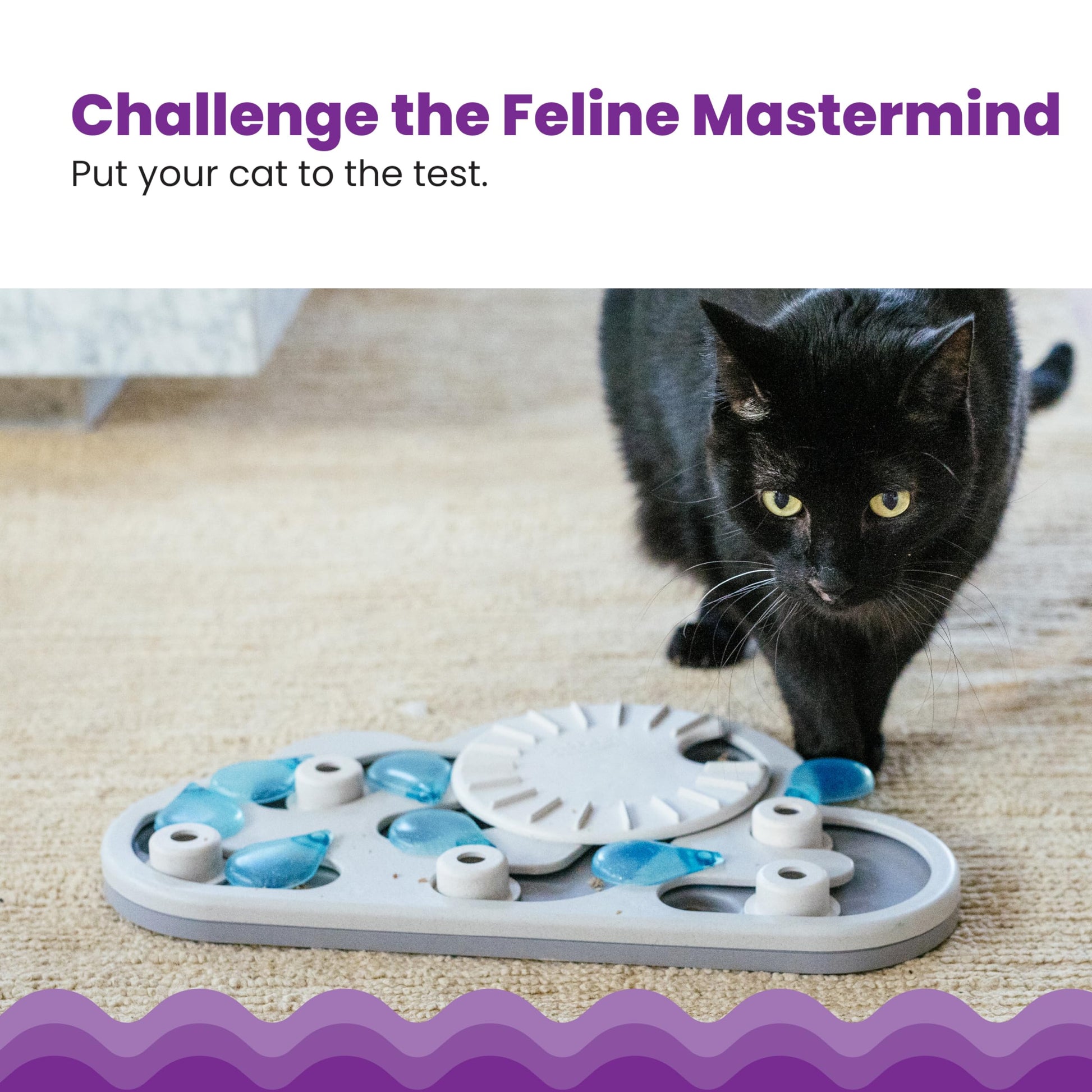 Catstages Nina Ottosson Rainy Day Puzzle & Play Cat. Chosen for real quality, fits naturally into