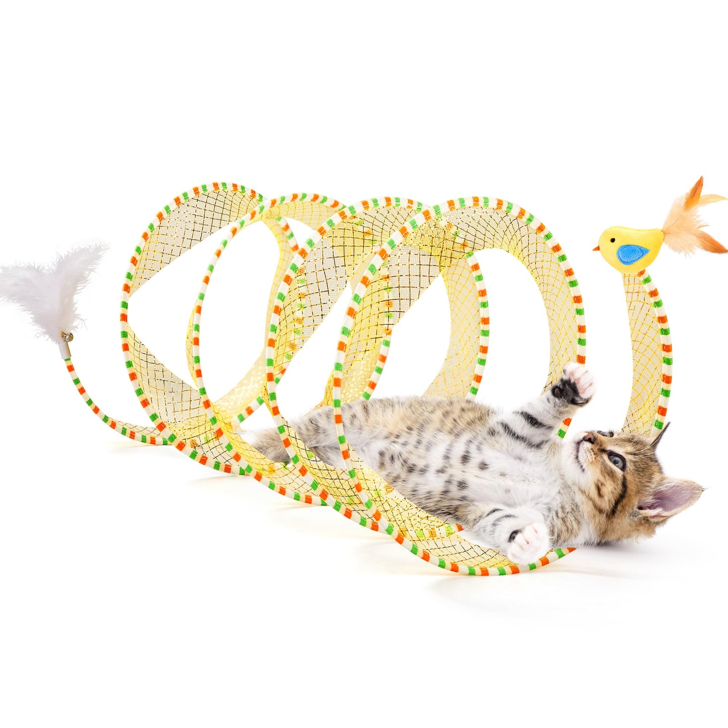 Potaroma Spiral Tunnel Cat Toy. Chosen for real quality, fits naturally into modern pet homes.