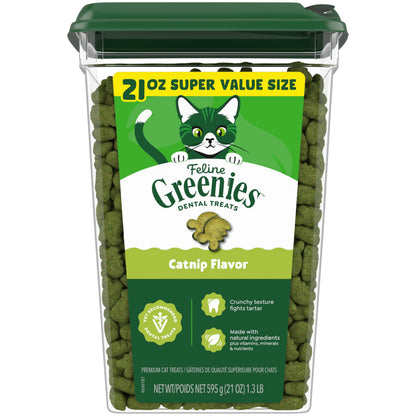 Greenies Feline Natural Dental Cat Treats. Chosen for real quality, fits naturally into modern pet