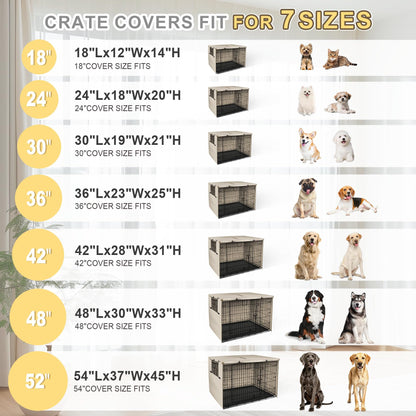 Explore Land 42 inches Dog Crate Cover. Chosen for real quality, fits naturally into modern pet