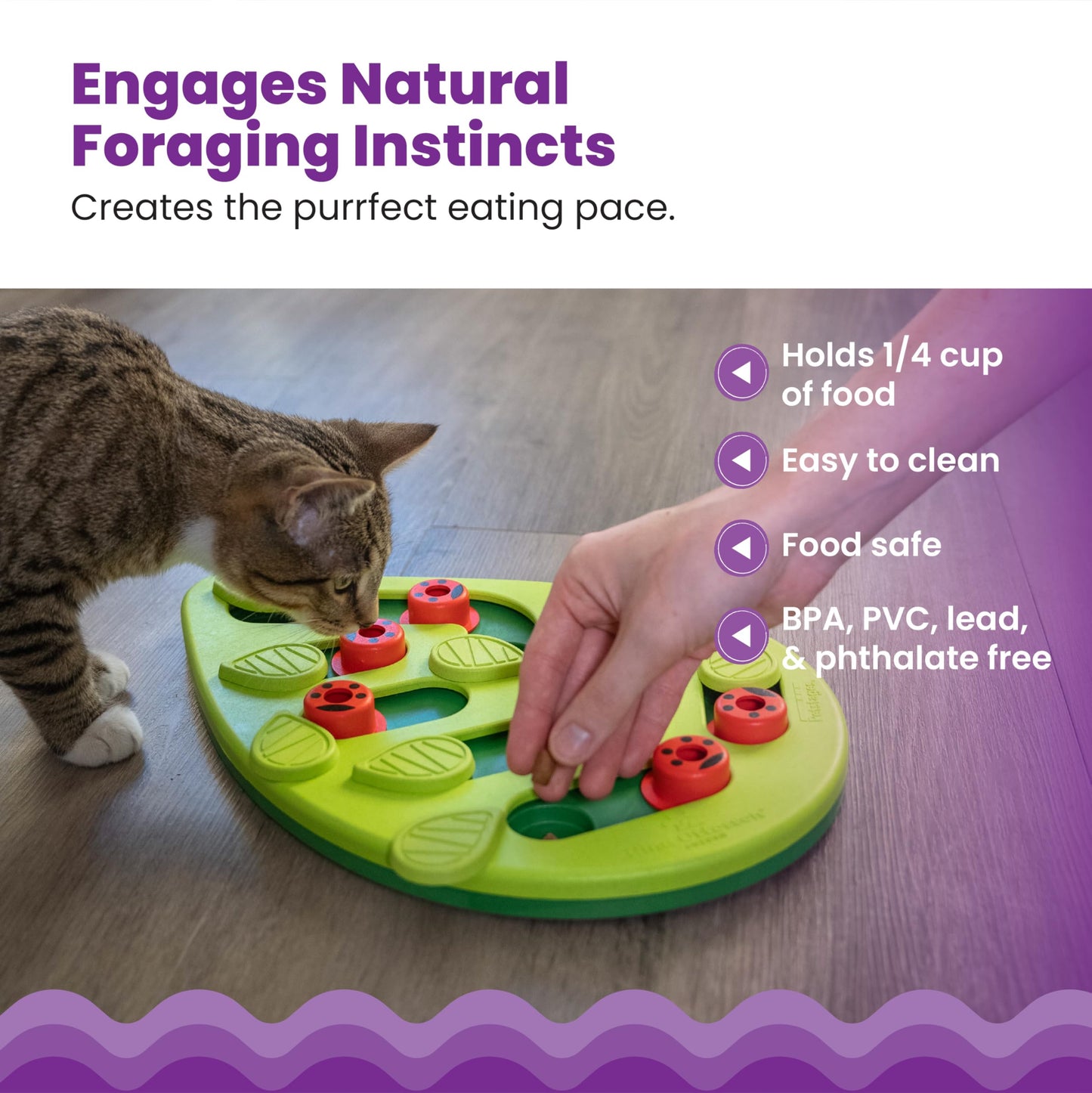 Catstages Nina Ottosson Buggin’ Out Puzzle & Play Cat. Chosen for real quality, fits naturally into