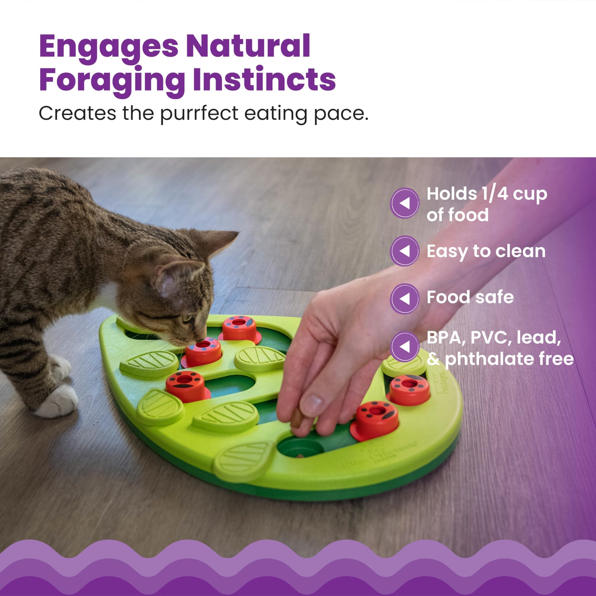 Catstages Nina Ottosson Buggin’ Out Puzzle & Play Cat. Chosen for real quality, fits naturally into