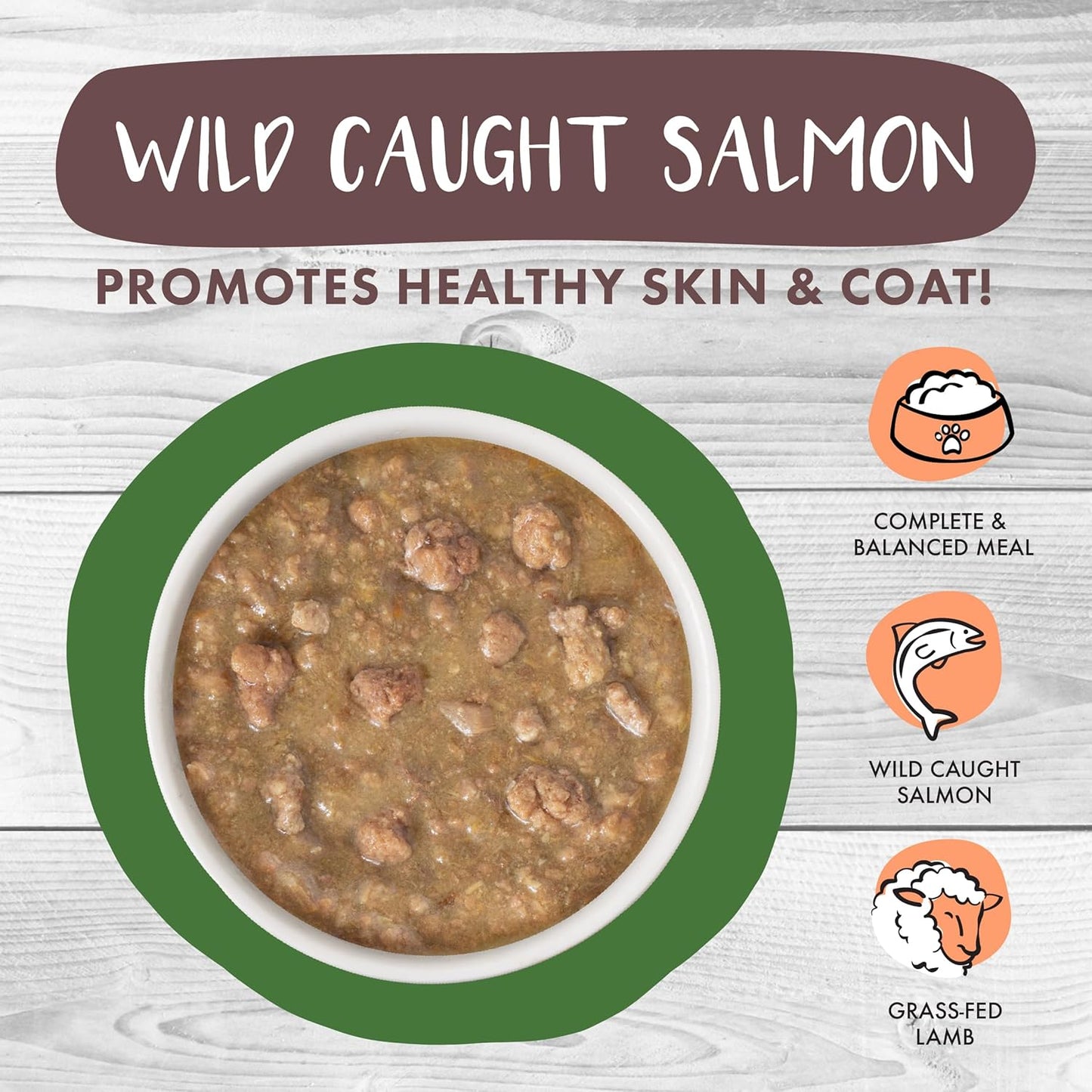 Weruva Classic Cat Stews, Stewy Lewis with Lamb, Chicken & Salmon in Gravy, 5.5oz Can (Pack of 8)