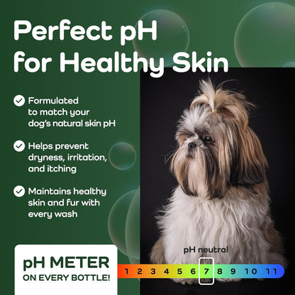 Sensitive Care -Tangle-Free-Silky Shine Softening and detangling Shampoo, Delicate Coat Clean & Odor Control Shampoo – Advanced Shine Formula for Dogs (Shih Tzu, 16 Fluid Ounces)