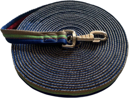 Premium Horse Training Lunge Line with Alloy Trigger Buckle for Accurate Equestrian Training of 26 Foot (8 Meters)