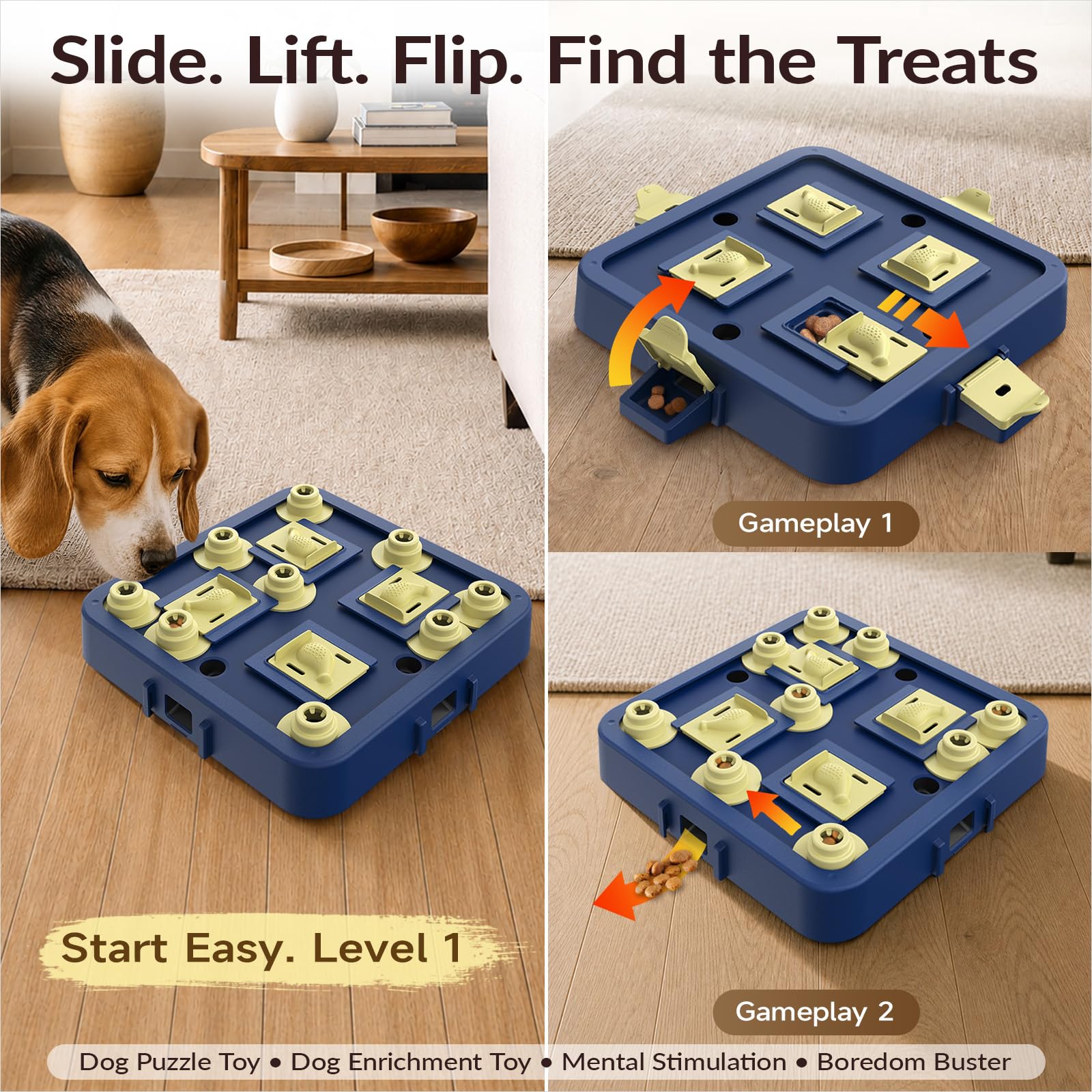 KADTC Dog Chess Puzzle Toy. Chosen for real quality, fits naturally into modern pet homes.