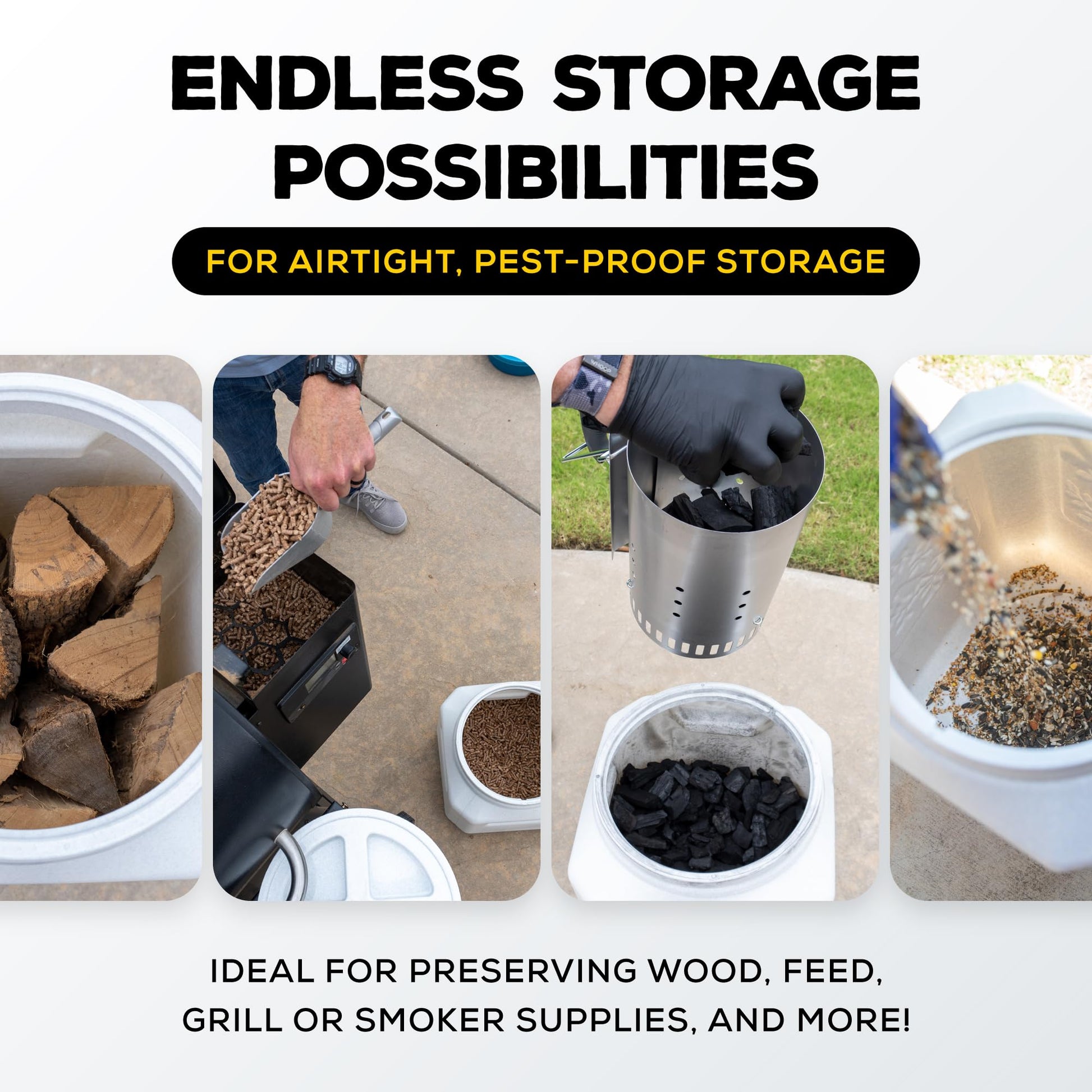 Vittles Vault Traditional Pet Food Storage Container. Chosen for real quality, fits naturally into
