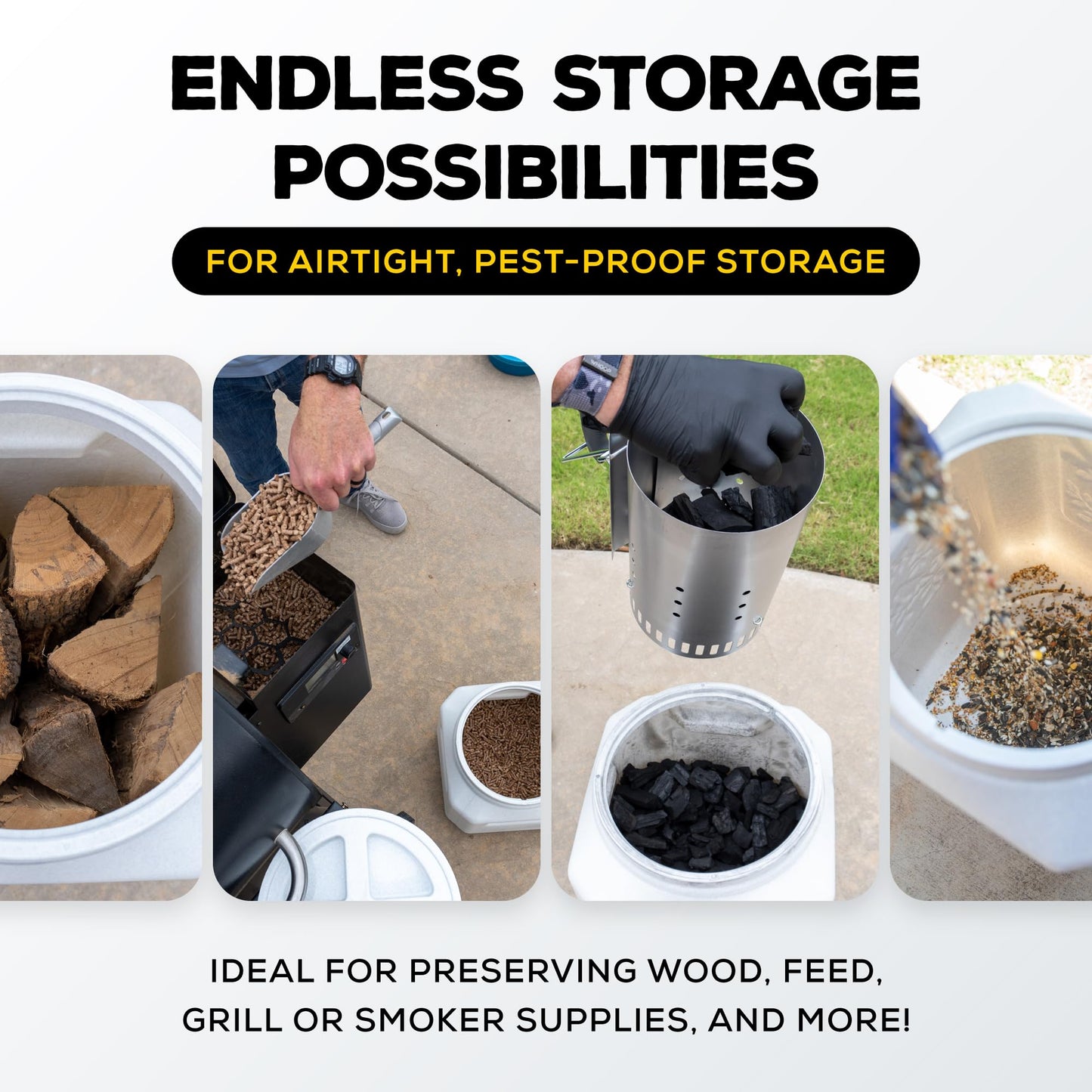 Vittles Vault Traditional Pet Food Storage Container. Chosen for real quality, fits naturally into