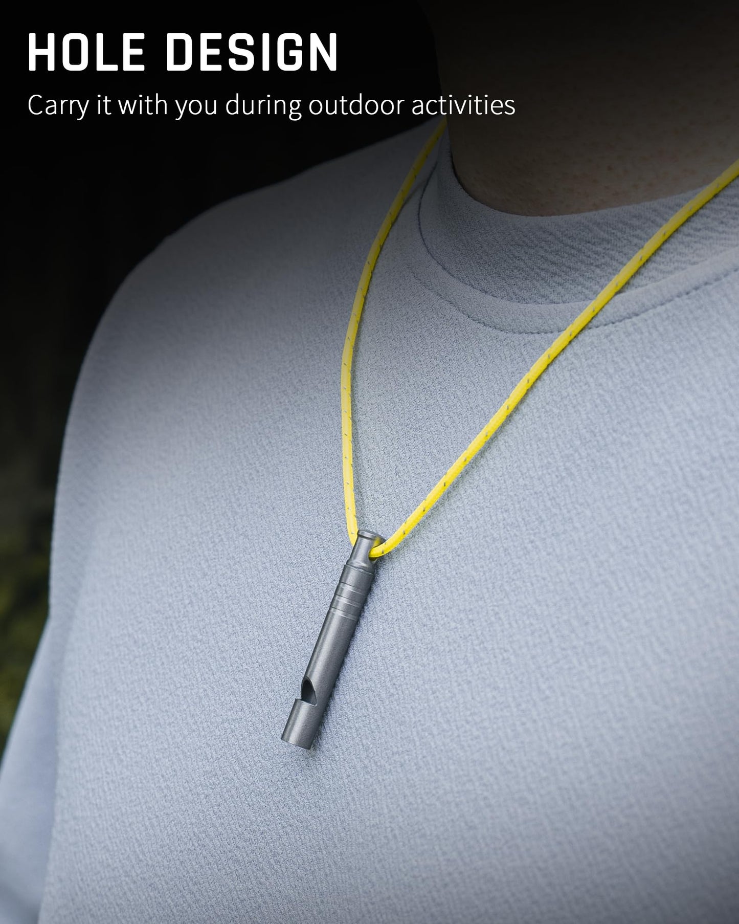 TISUR Titanium Emergency Whistle. Chosen for real quality, fits naturally into modern pet homes.