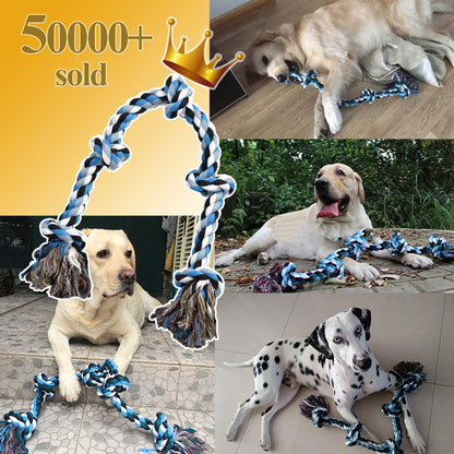 LECHONG Dog Toys for Aggressive Chewers Tough Rope. Chosen for real quality, fits naturally into