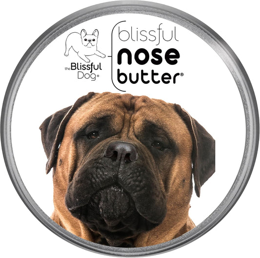 The Blissful Dog Bullmastiff Nose Butter for Dry, Cracked Skin, Lick-Safe Dog Nose Balm with