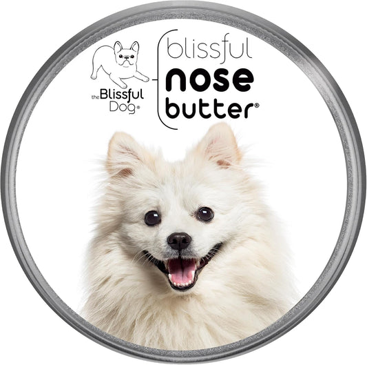 The Blissful Dog American Eskimo Nose Butter for Dry, Cracked Skin, Lick-Safe Dog Nose Balm with