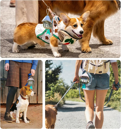 100% Compostable Dog Poop Bags, 270Count Value Pack, BPI Certified, Biodegradable Leakproof Thick Poop Bags for Dogs with Dispenser, Plant-Based, ASTM D6400 & EN 13432 Compliant Pet Waste Bag