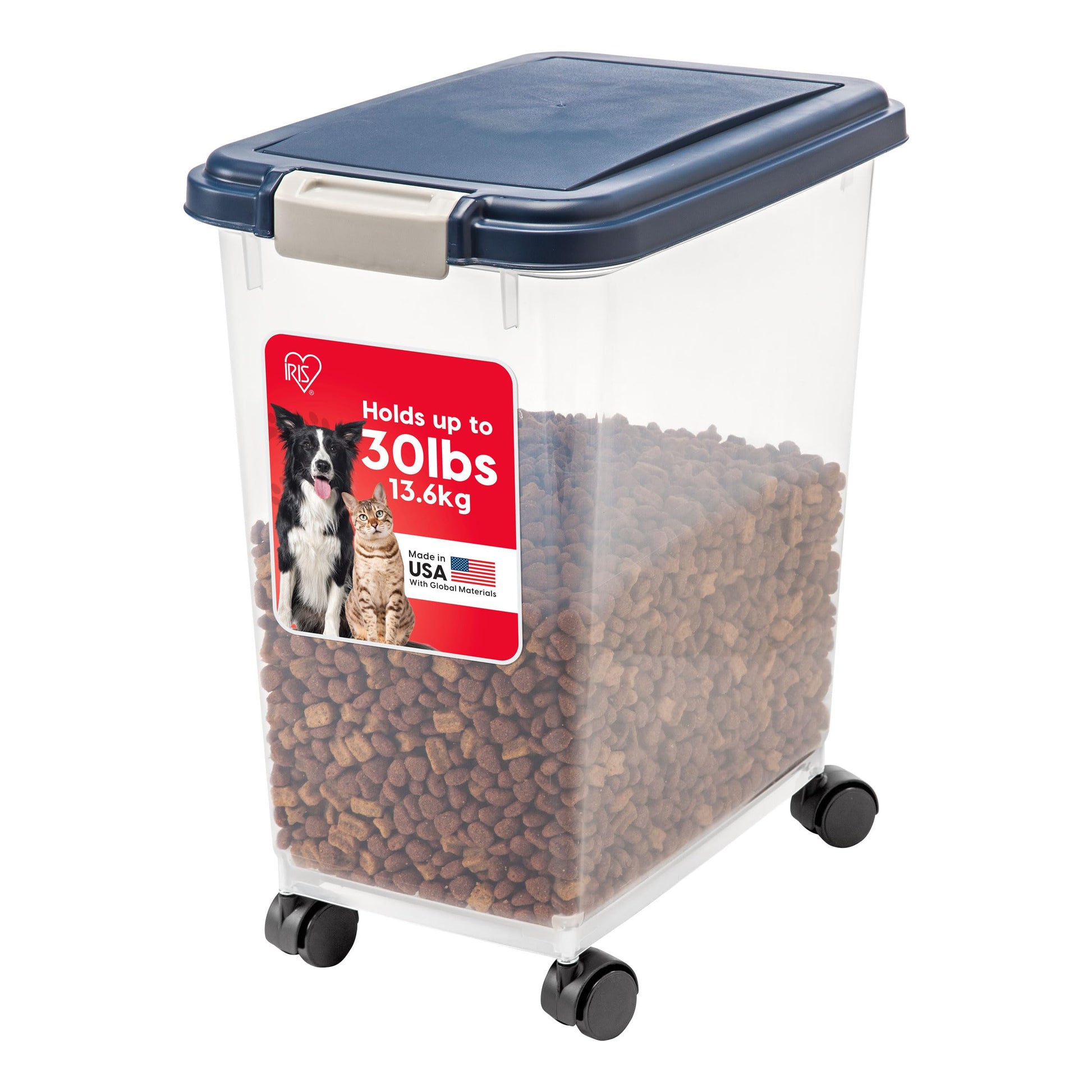 IRIS USA Dog Food Storage Container. Chosen for real quality, fits naturally into modern pet homes.