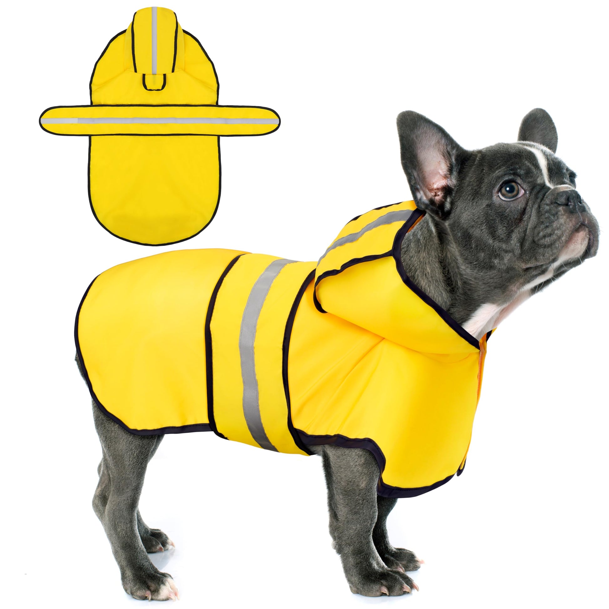 Paiaite Dog Raincoat: Hooded Slicker Poncho. Chosen for real quality, fits naturally into modern