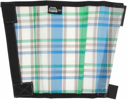 Jeffers Romper Stomper Fly Boots for Horses - Grey, Large – Breathable Mesh Leg Wraps for Insect Protection, Stable Accessories for Summer Turnout, Ride Gear, Horse Hoof & Leg Care - 4 Pack