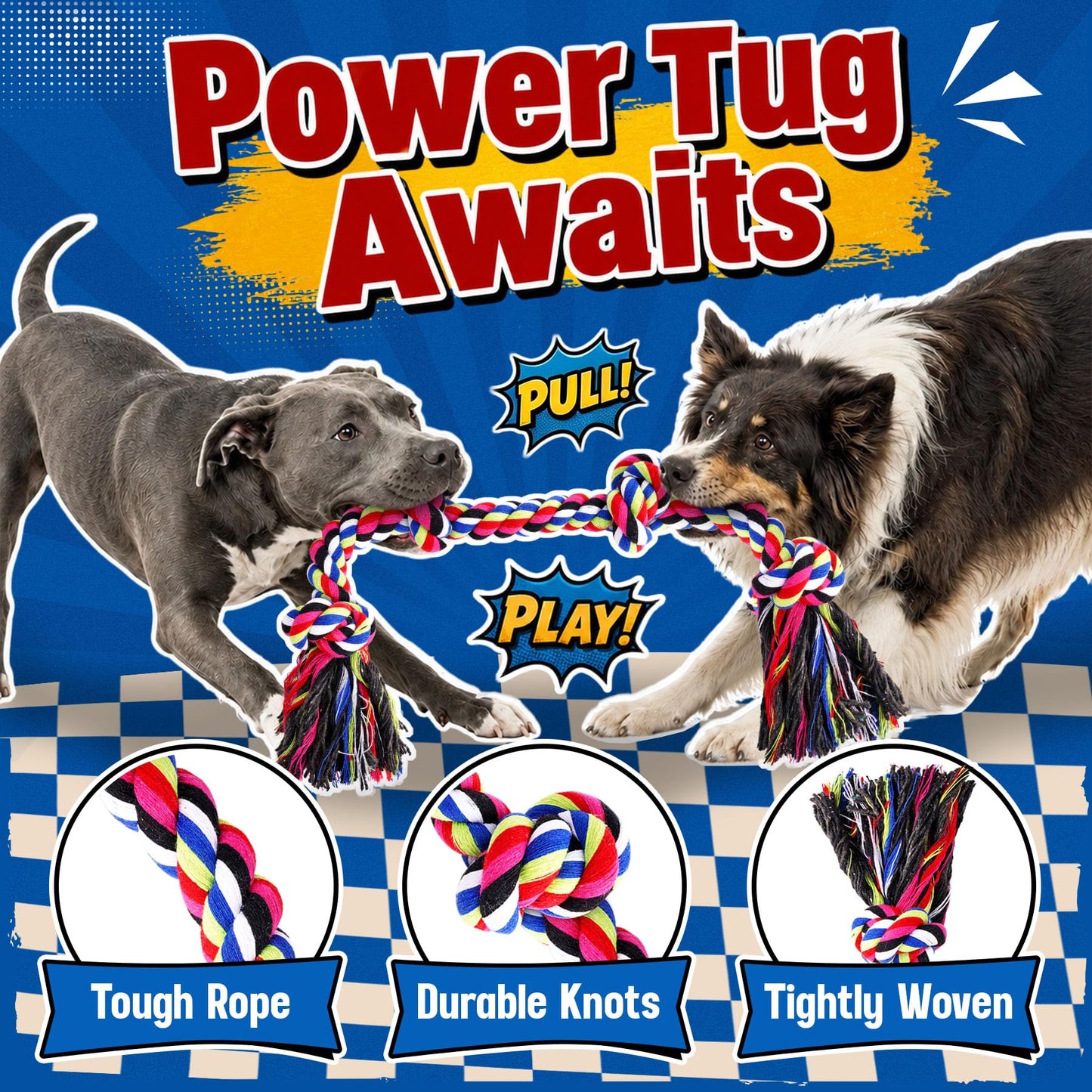 Forfon Tough & Strong Dog Toy for Aggressive Chewers. Chosen for real quality, fits naturally into