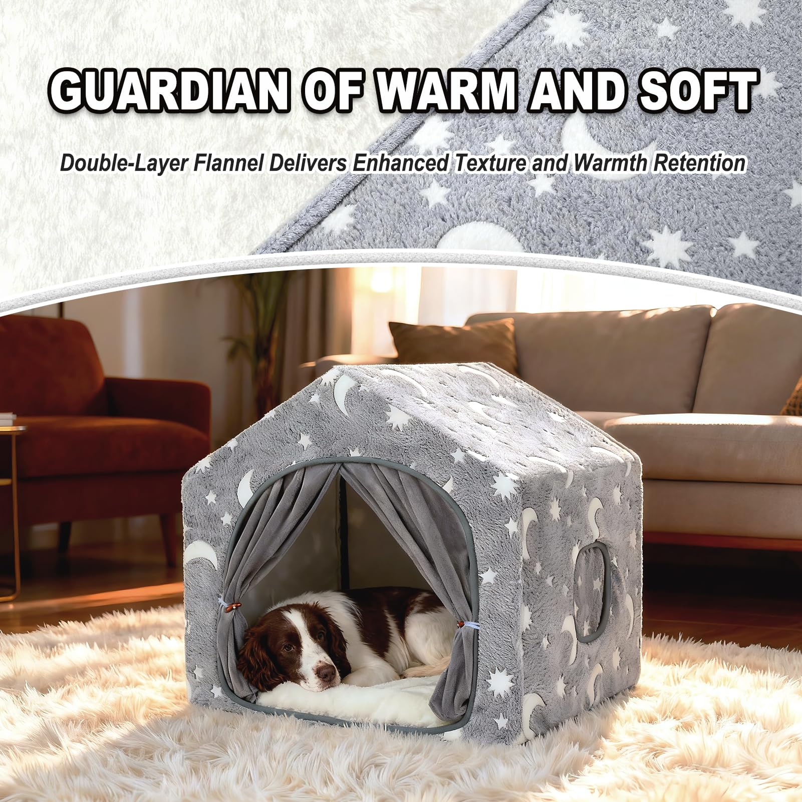 Pelemee Indoor Dog House. Chosen for real quality, fits naturally into modern pet homes.