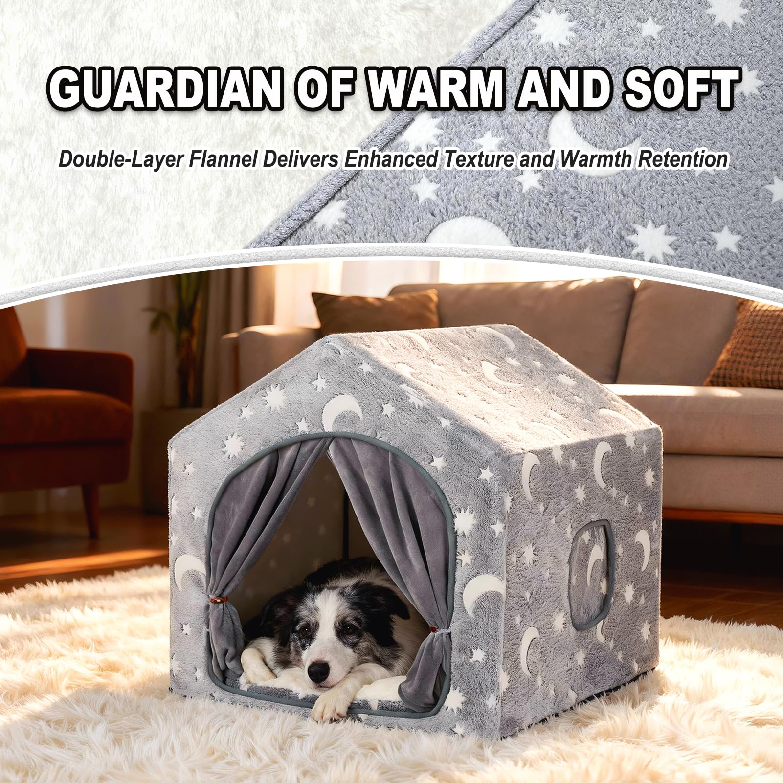 Pelemee Indoor Dog House. Chosen for real quality, fits naturally into modern pet homes.