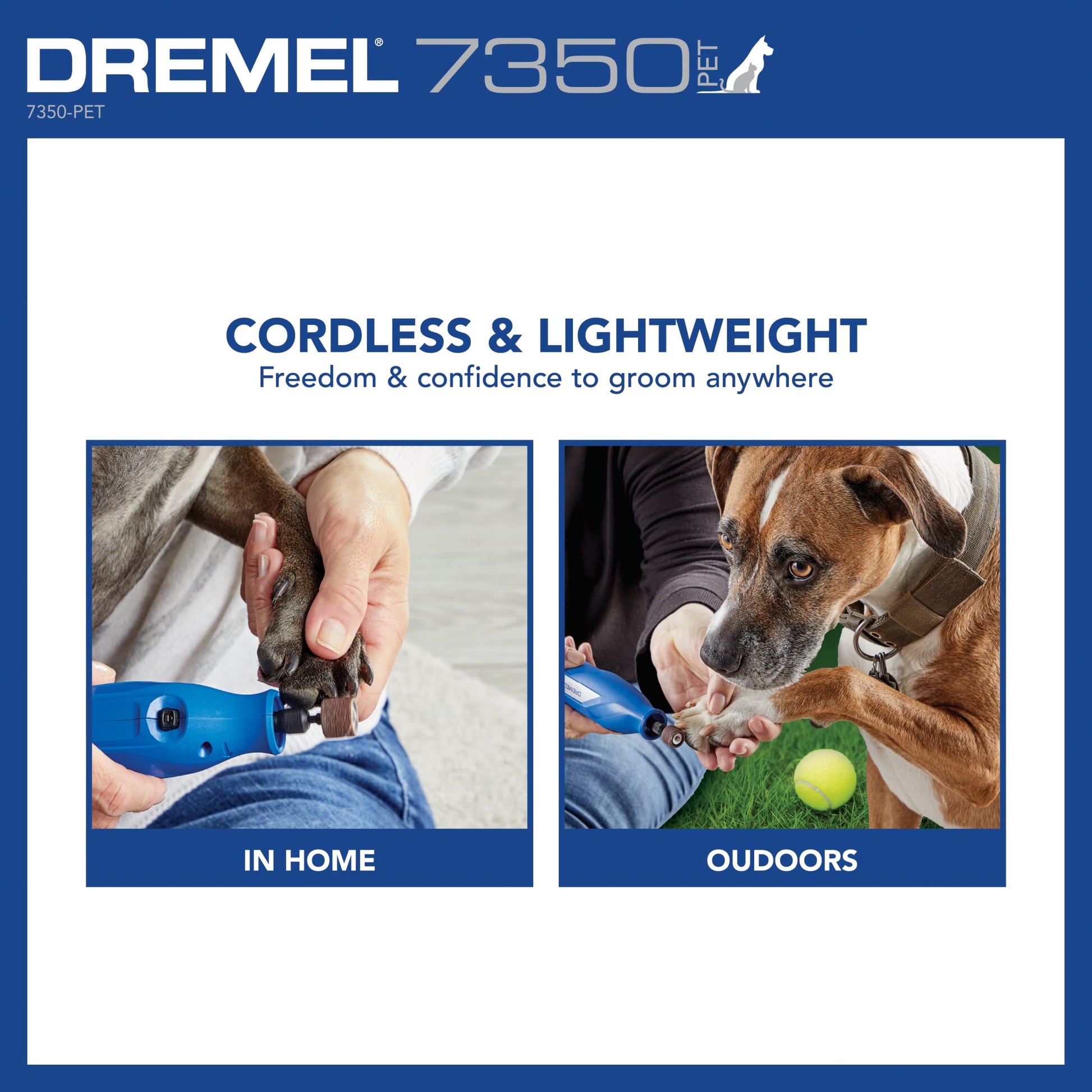 Dremel 7350. Chosen for real quality, fits naturally into modern pet homes.